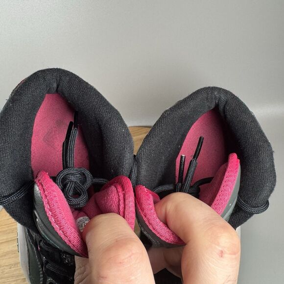 Reebok‎ Question Mid Hi Top Sneakers Womens 6 (Youth 4.5) Grey Blue Shoes - Picture 7 of 8